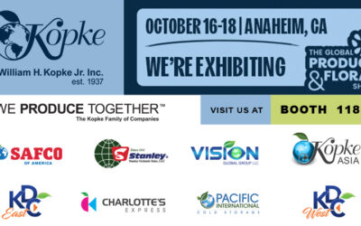 Kopke is exhibiting at the Global Produce & Floral Show 2025