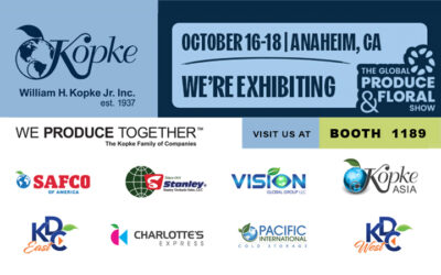 Kopke is exhibiting at the Global Produce & Floral Show 2025
